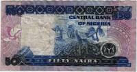 (,) Банкнота Нигерия 2001 год 50 найра "Люди"   VF